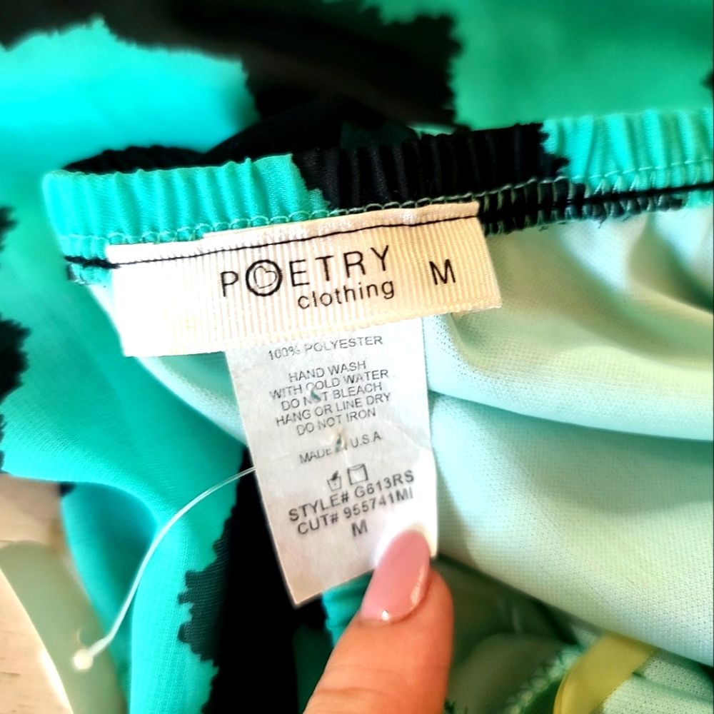 Poetry strapless chevron dress - Picture 2 of 4